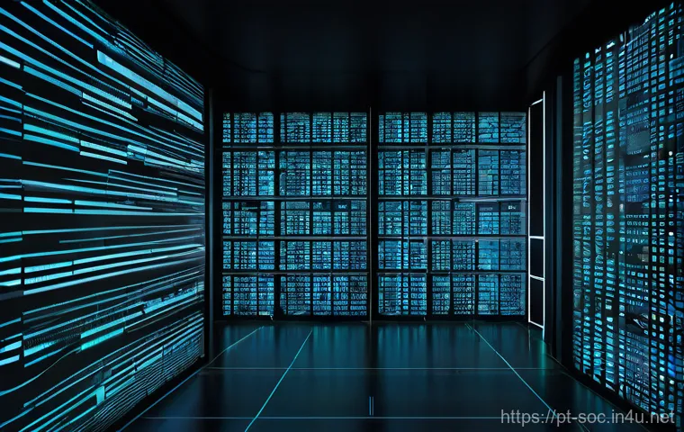 보안관제센터 필수 기술 트렌드 - **Prompt for XDR - The Digital Detective:**
    "An abstract, digital landscape visually representin...